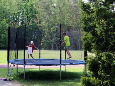 Детская площадка, батут, Санаторий Озерный, Санатории Беларуси