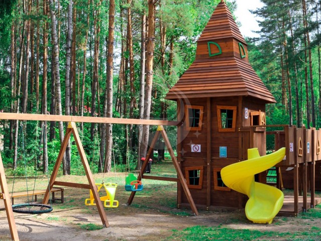 Детские уличные площадки, Санаторий Озёрный, Беларусь