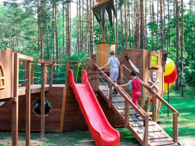 Детские уличные площадки, Санаторий Озёрный, Беларусь